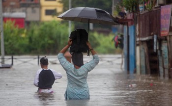 पूर्वी एसियामा लाखौँ मानिस बाढीबाट प्रभावित, २०० भन्दा बढीको मृत्यु