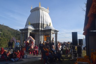 महायज्ञबाट सङ्कलित रकमबाट मन्दिर पुनःनिर्माण