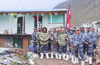 गोरखाको साम्दोमा सशस्त्र प्रहरीको ‘बोर्डर आउट पोष्ट’ स्थापना