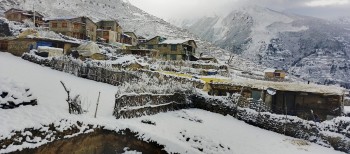 हुम्लामा हिमपात