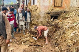 काभ्रेमा ६२ को मृत्यु, चार जना बेपत्ता