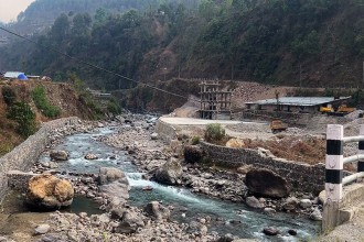 सीमा विवादका कारण बसपार्क निर्माण अवरुद्ध