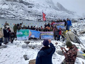 हिमताल खोजी गर्दै स्थानीय गाउँपालिका