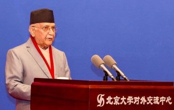 नेपाल र चीन प्राचीन ज्ञानका भूमिः प्रधानमन्त्री ओली