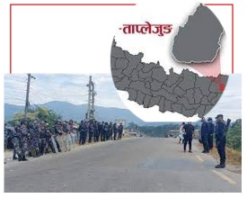 राजमार्गमा यातायात नचल्दा तीर्थयात्री अलपत्र