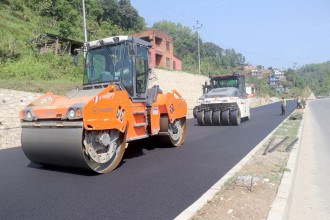 मुग्लिन–पोखरा सडक विस्तारमा तीव्रता