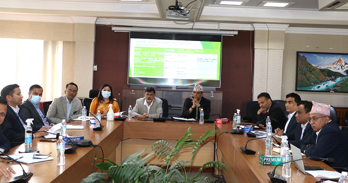 बजेट निर्माणले गति लिँदै १५ मन्त्रालयसँग लगातार छलफल गर्ने कार्यसूची