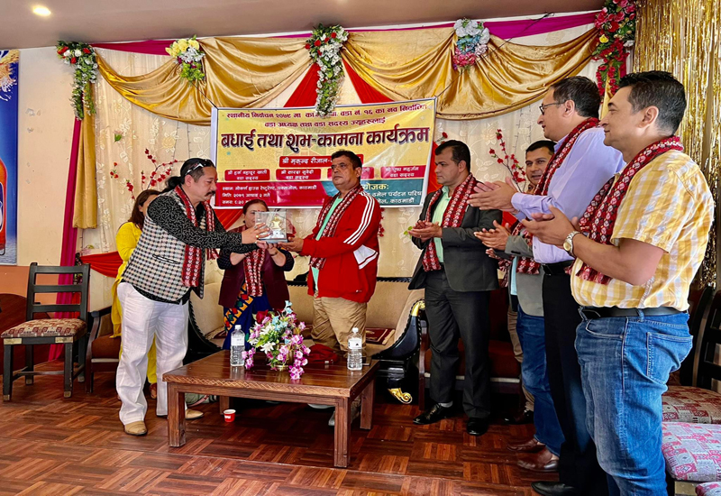 पश्चिम ठमेल परिषद्को बधाई तथा शुभकामना कार्यक्रम सम्पन्न