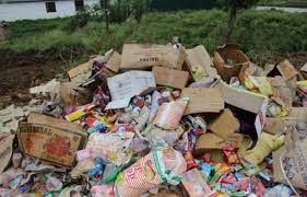 भक्तपुरमा अखाद्य वस्तु नष्ट