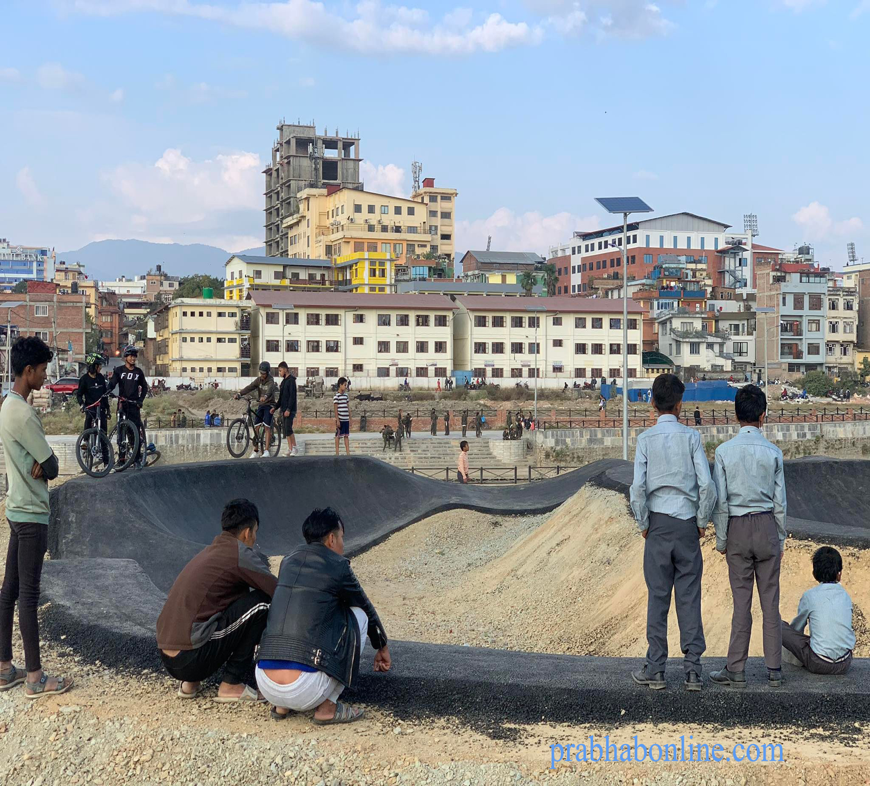 नेपालकै पहिलो ‘पम्प ट्र्याक'(फोटोफिचर)