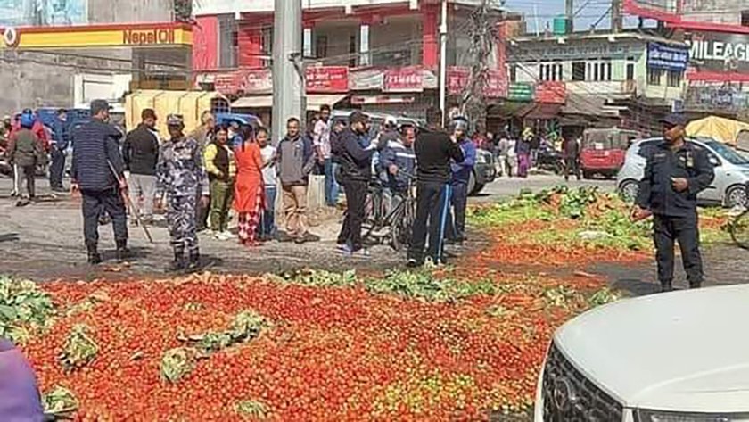 किसानले तरकारी फालेको घटनाप्रति प्रधानमन्त्रीको ध्यानाकर्षण