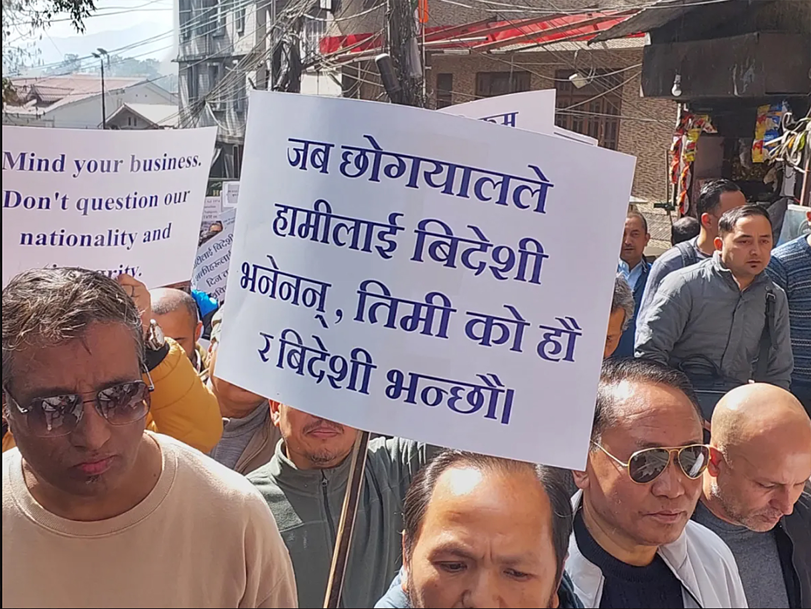 विदेशी भनी टिप्पणी गरेपछि सिक्किमका नेपालीभाषी आन्दोलित