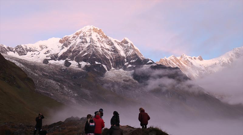 अन्नपूर्ण हिमाल आरोहणका क्रममा एकजनाको मृत्यु