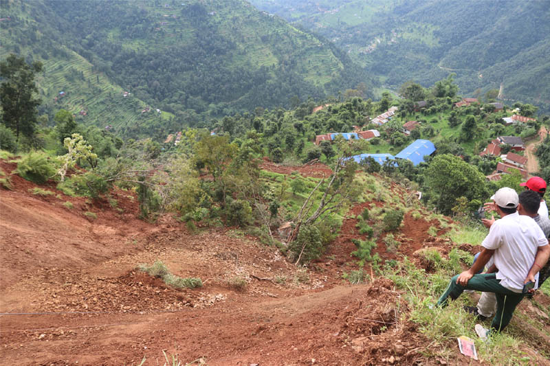 सिन्धुलीमा बाढीपहिरोबाट ३१ घरमा क्षति