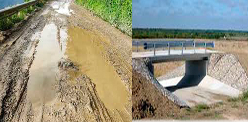 सडक र पुलका ठेक्का तोड्न थालियाे