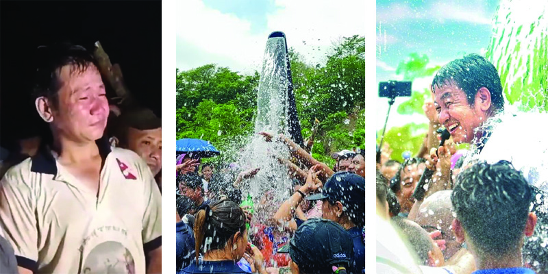 कोकाहाको पानी पकुवा  खाेलामा  झरेपछि थामिएन मेयर हर्कको आँसु