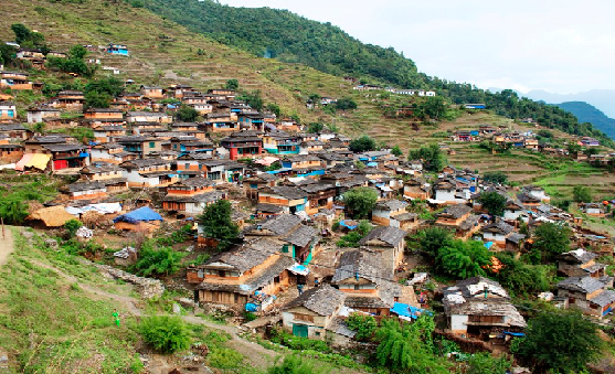 वैदेशिक रोजगारीले फेरियो म्याग्दीको पुरन्य गाउँ